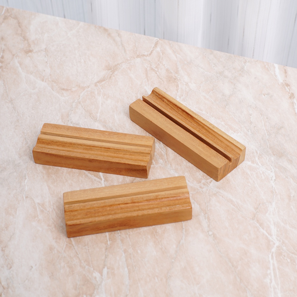 

Dekayu - Wooden Calendar Holder Set | Kalender Meja Set