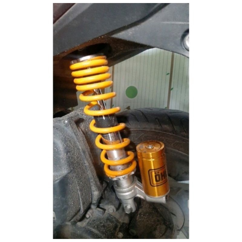 shock breaker belakang ohlins tabung bawah uk 330 mm motor vario 125 150 beat skoopy dll