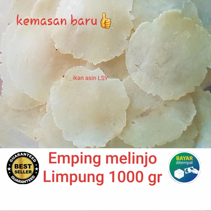 

Siap Krim Emping Melinjo Limpung 1Kg