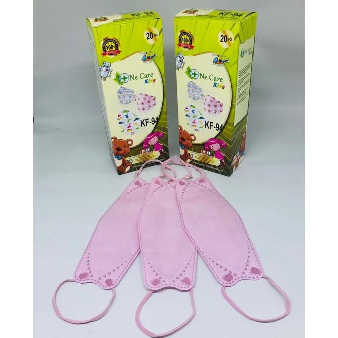 Masker Anak One Care KF 94 Diposable Face Mask Isi 10 Pcs 90-lakumurastore dijamin