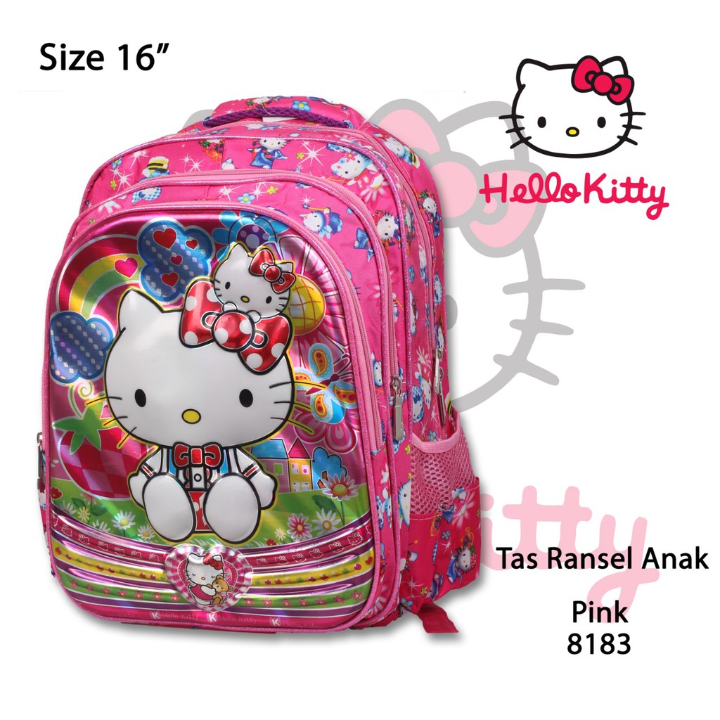 Tas Sekolah Ransel Anak Cartoon 8183-16,[Ransel Anak Sekolah Bermotif]