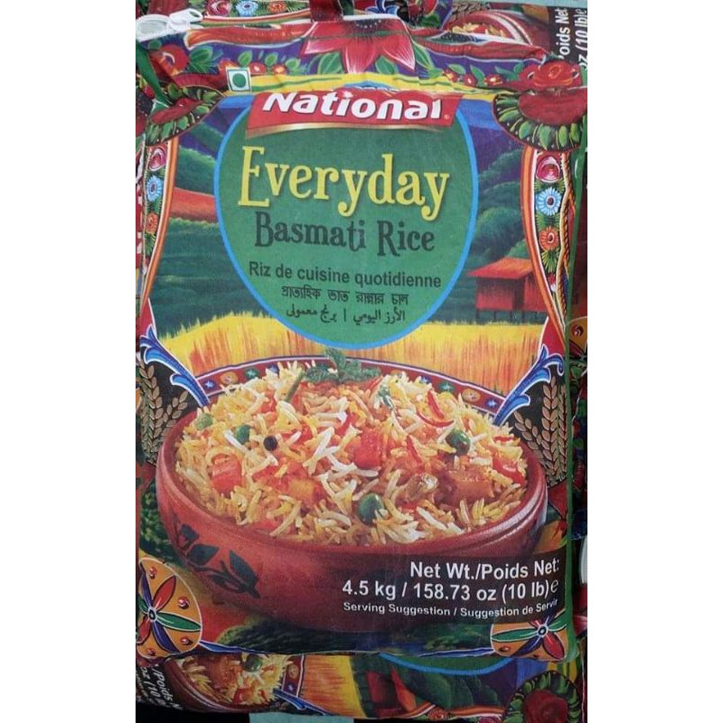 

beras basmati national everyday premium 1kg