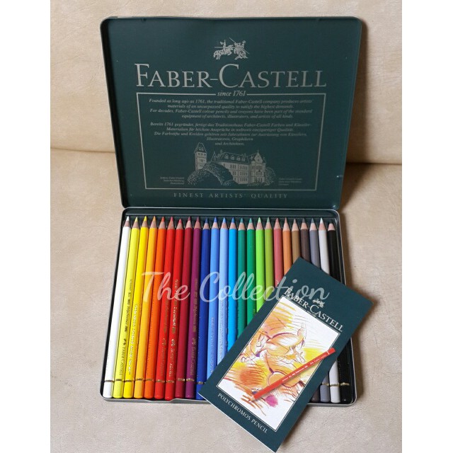 

ATK 24 warna polychromos pensil classic faber castell