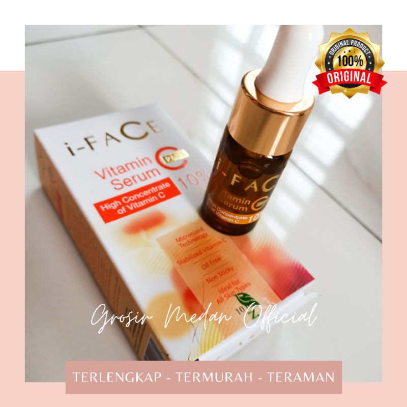 I-FACE SERUM VITAMIN C WAJAH CERAH HALUS ANTI AGING