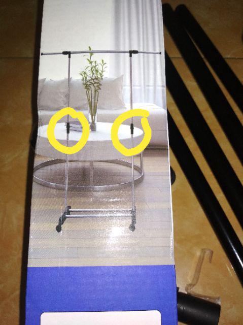 Stand Hanger / Rak Baju Gantung Singgle / Singgle Rod Rack
