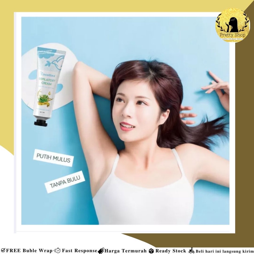 PERONTOK BULU AMPUH COCOTTEE DEPILATORY CREAM