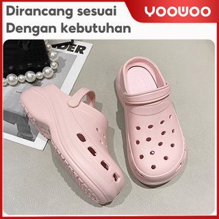 sandal crocs wanita /sandal fuji /Sandal Fashion /sandal selop /sandal wedges /sneaker sol tebal