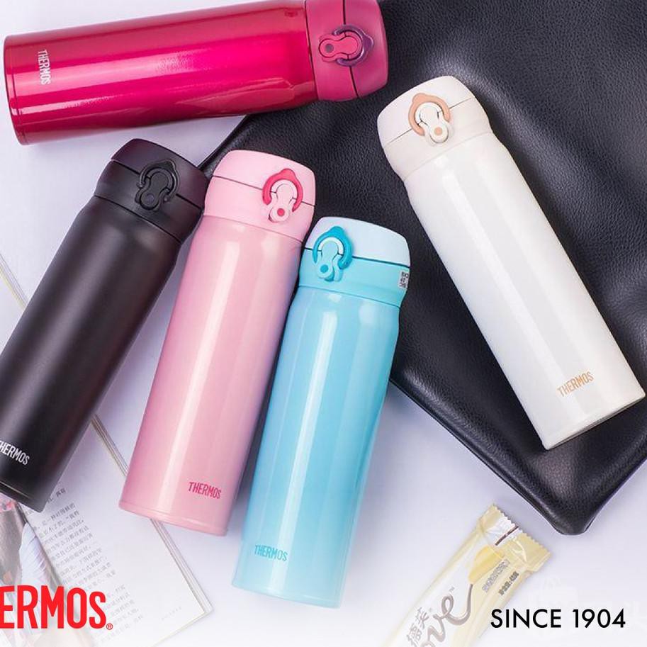 Menarik Thermos Tumbler One Push Ultra Light All Black 500ml Jnl 502 Alb Shopee Indonesia
