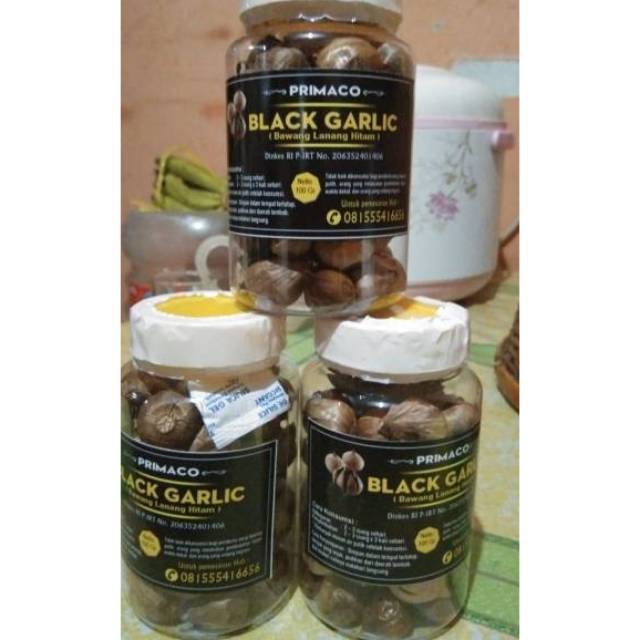 

Bawang tunggal hitam bawang lanang hitam Black garlic