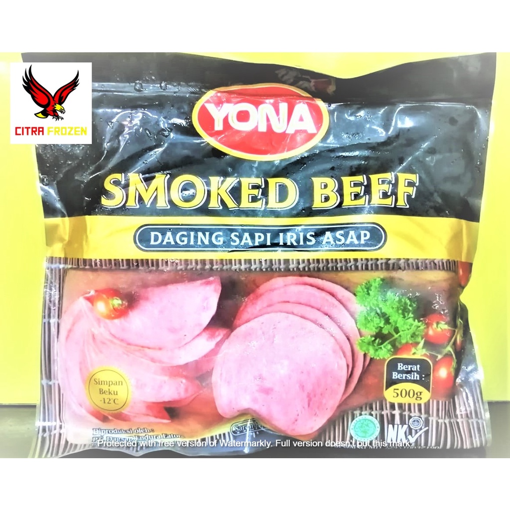 

YONA Smoked Beef 500gr