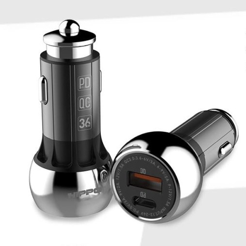 Car Charger Hippo Lance 2 36W Quick charge 3 Power Delivery 18w