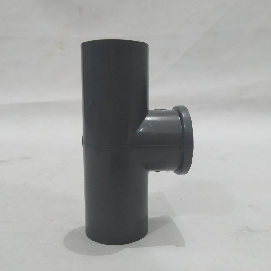 Sok pipa sambungan cabang 3 keni knee T tee drat dalam 1/2 inch rucika