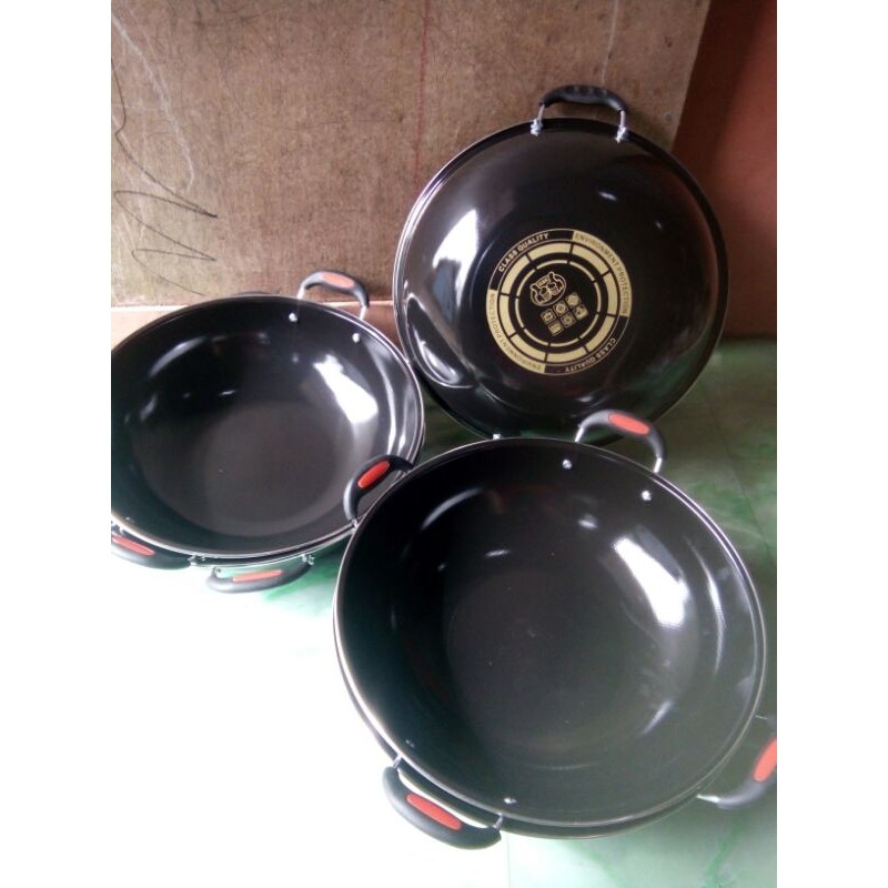 wajan enamel merk GSE