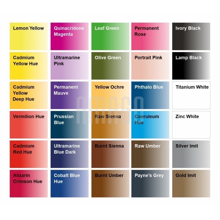 

Nikmati Aquafine Gouache Opaque Watercolour 15 Ml - Ivory Black - 034 Bagus