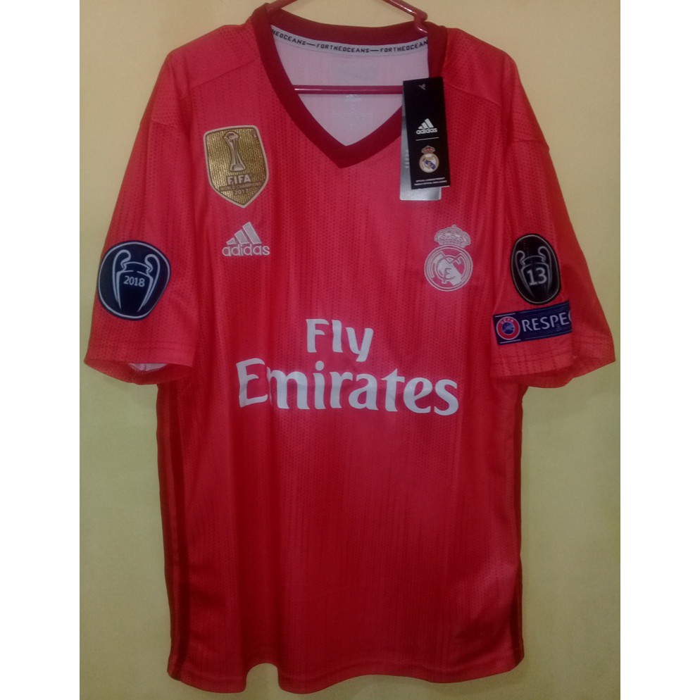 Jersey Real Madrid 18/19 GK UCL New