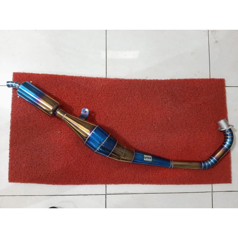 Knalpot Satria 2 Tak Bluemoon Model Creampie