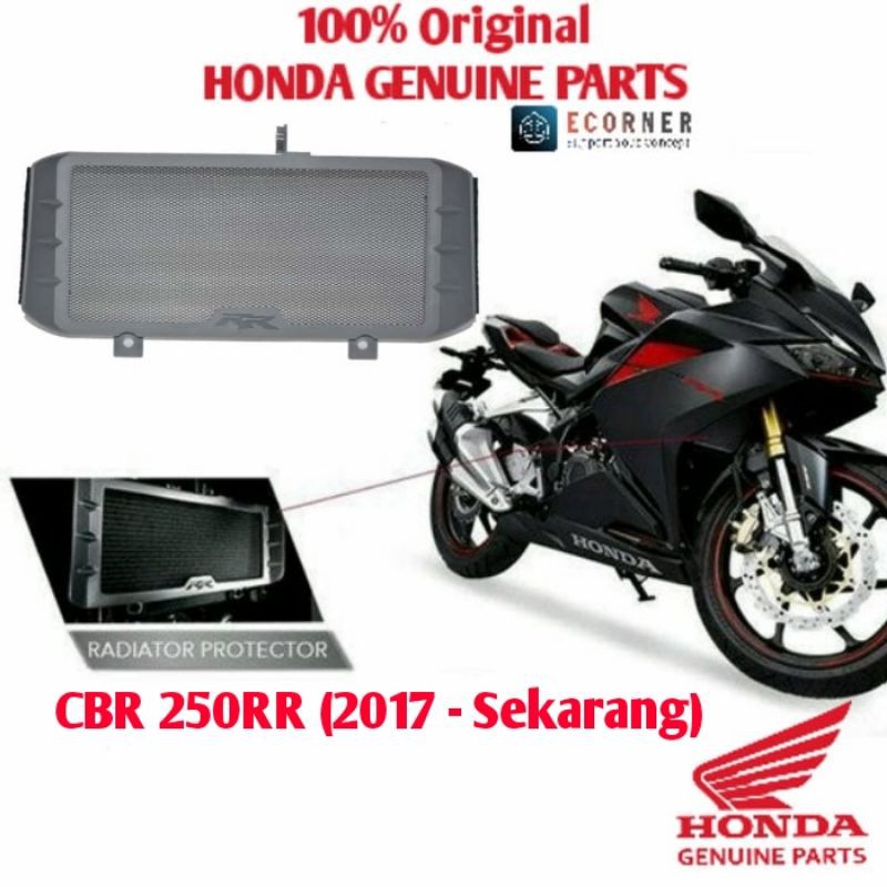 Cover Aksesoris Radiator Protector Guard - CBR 250RR CBR250RR Asli AHM 19000K64A00