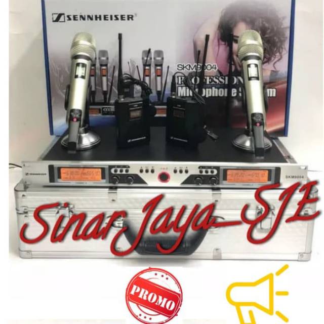 Mic wireless SENNHEISER SKM-9004 ( 2 mic Handheld + 2 mic Clip On )