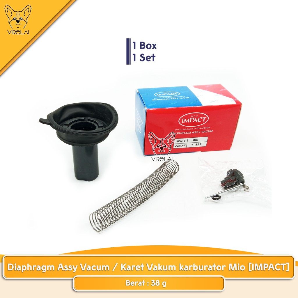 Diaphragm Assy Vakum Vacum / Karet Vakum karburator Mio [Impact]