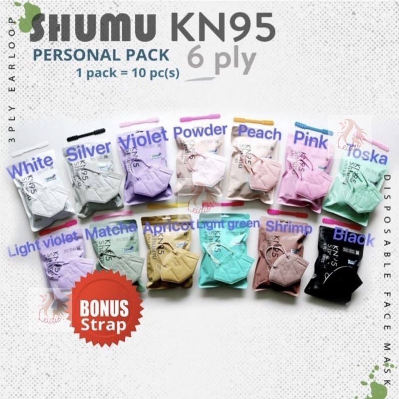 MASKER KN 95 SHUMU 6 PLY KEMENKES