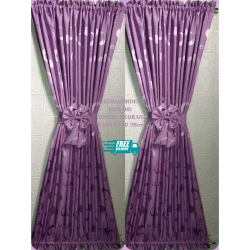 Korden kupu2 Jendela Minimalis Murah Modern Bahan Polkadot Tebal Untuk kaca Kecil Model Pita kupu