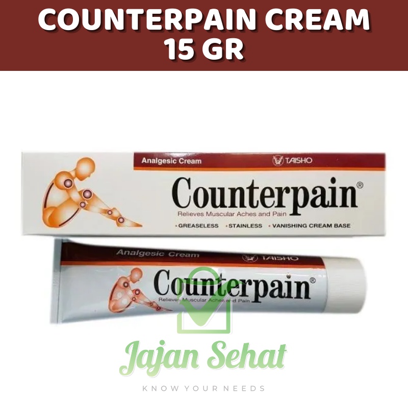 Counterpain Cream 15gr Krim Pereda Nyeri