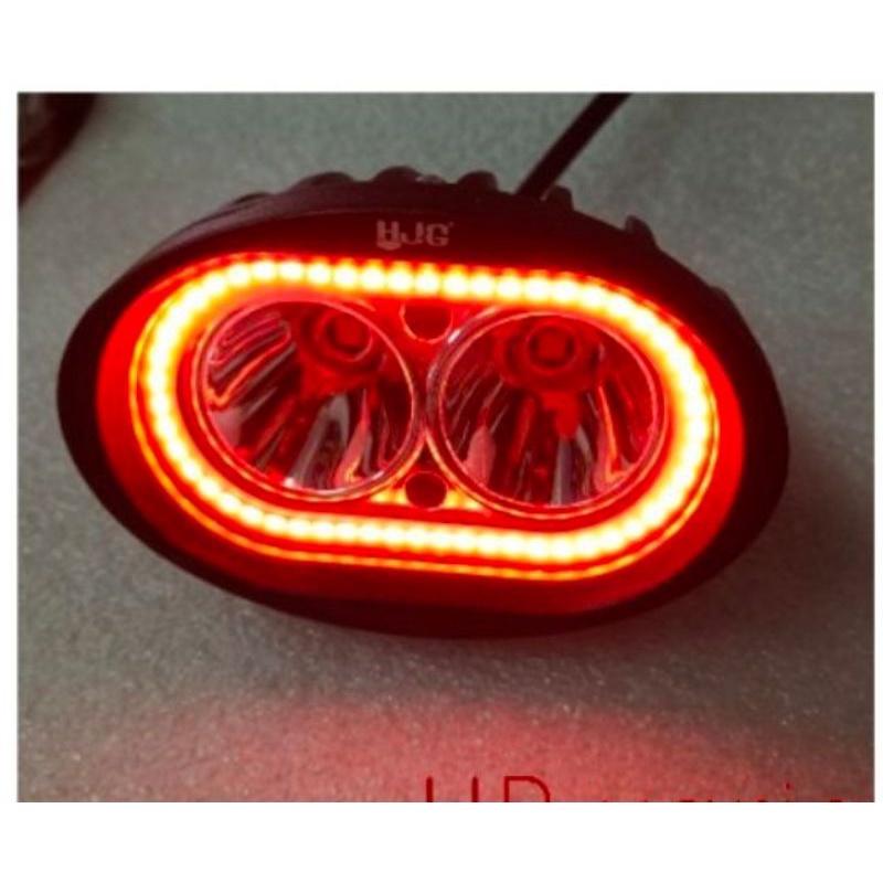 lampu tembak cree owl 2 mata besar angel eyes lampu sorot 20wat