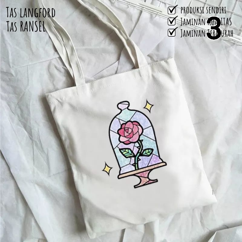 Tas Tote bag Little Prince Art Tas Tangan Cantik Imut Tas Bahu Tas Tangan Wanita Belanja Kasual Elegan Wanita Kekinian