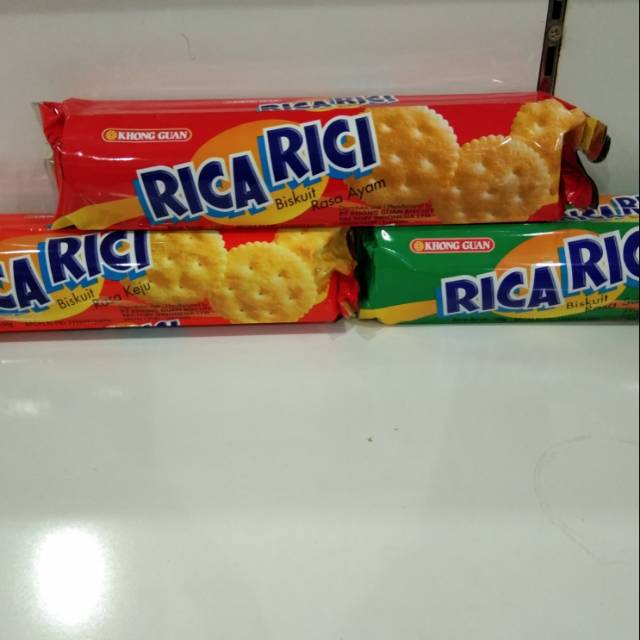 

Khong Guan Biscuit Rica Rici Dgn 3 Rasa,Ayam,Keju,Sayuran