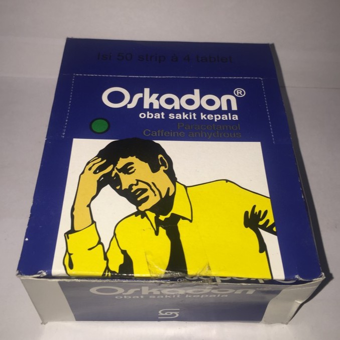 Oskadon dan Oskadon SP tablet strip