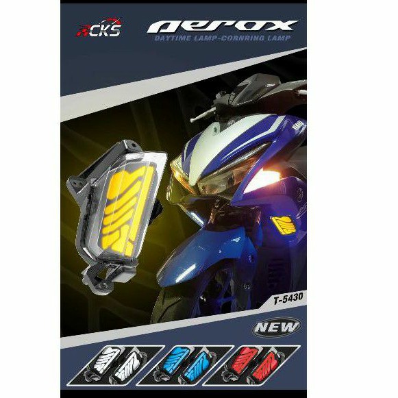 Lampu sen led depan Yamaha Aerox 155 / Sein led Aerox 155