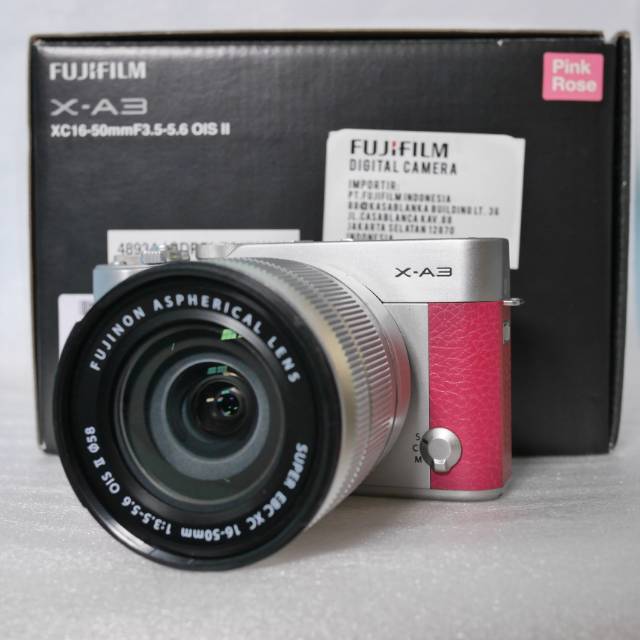 Fujifilm X A3 Kit 16 50mm Ois Ii Box Shopee Indonesia