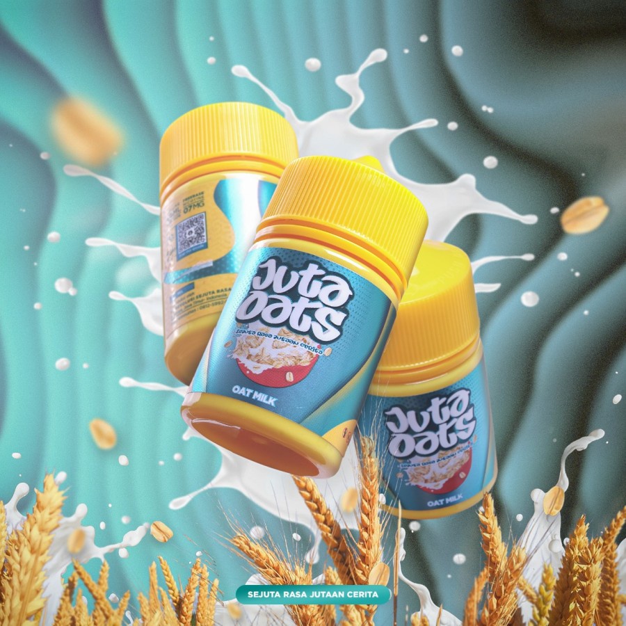 LIQUID JUTA OATS - LIQUID JUTA OATS OAT MILK - JUTA OATS MILK - 60ML