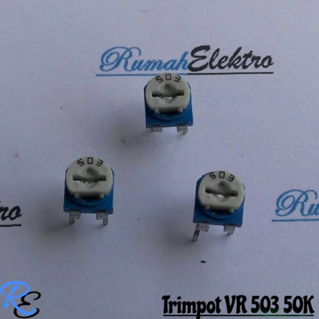 Trimpot VR Variabel Trimpot Resistor 503 50K