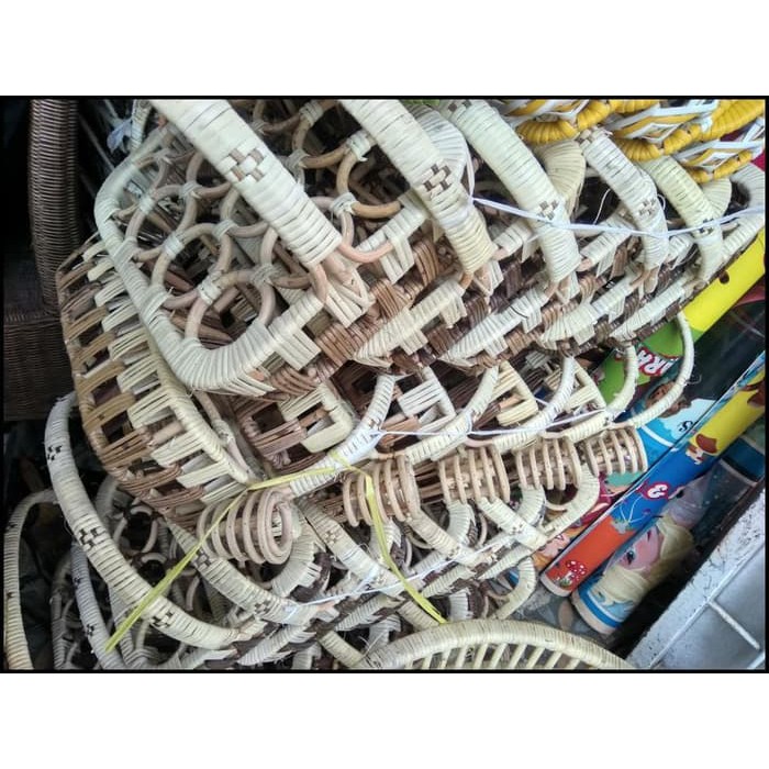 TERMURAH / Keranjang Aqua Bahan Rotan - Keranjang Aqua Asli Rotan - Tempat