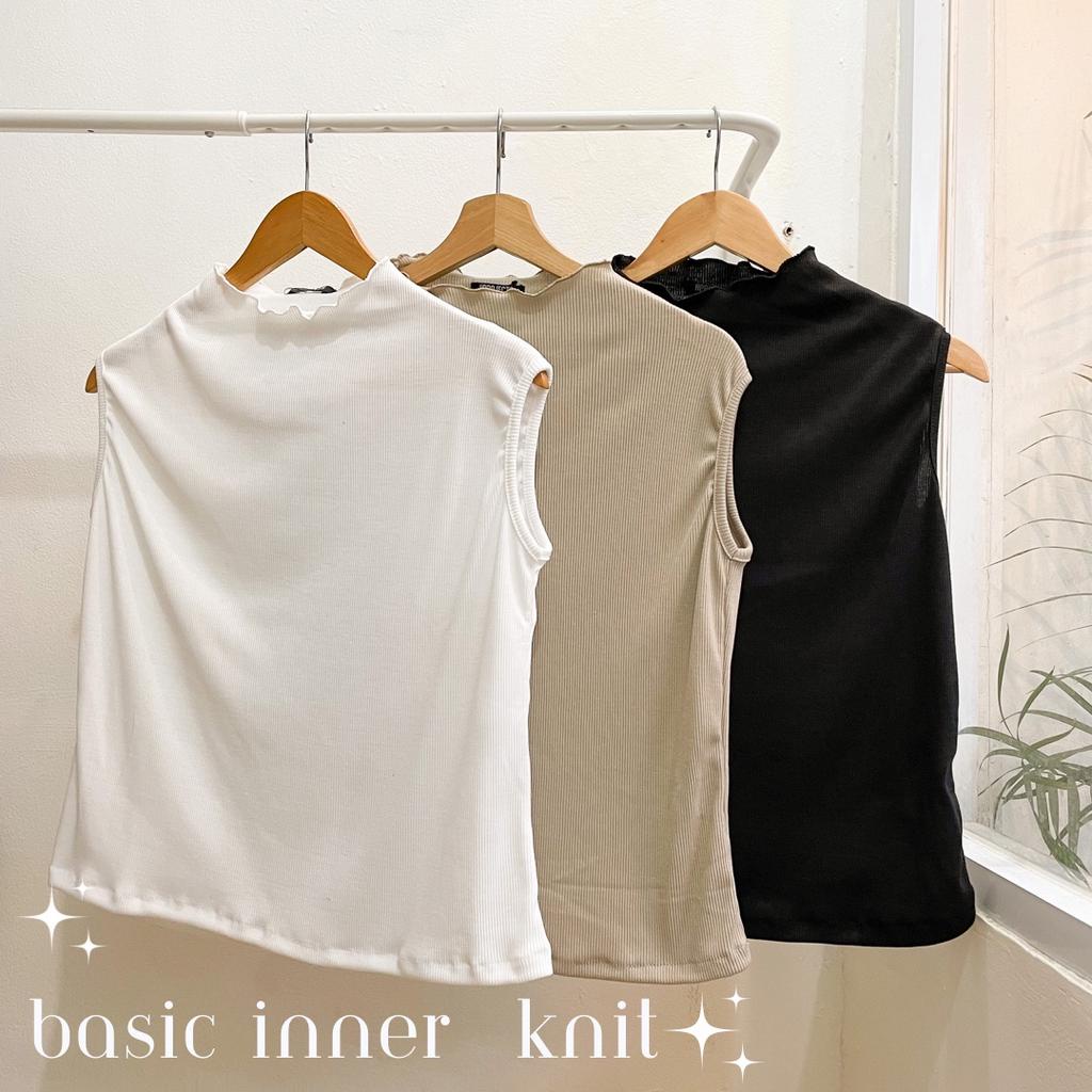 Hprojects -  Basic Inner Knit / Long Dress Inner / Inner Turtleneck