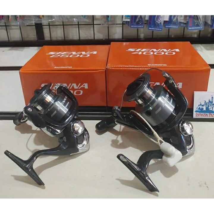 Reel Shimano Sienna FE  1000/2500/4000 Rel putaran Joran