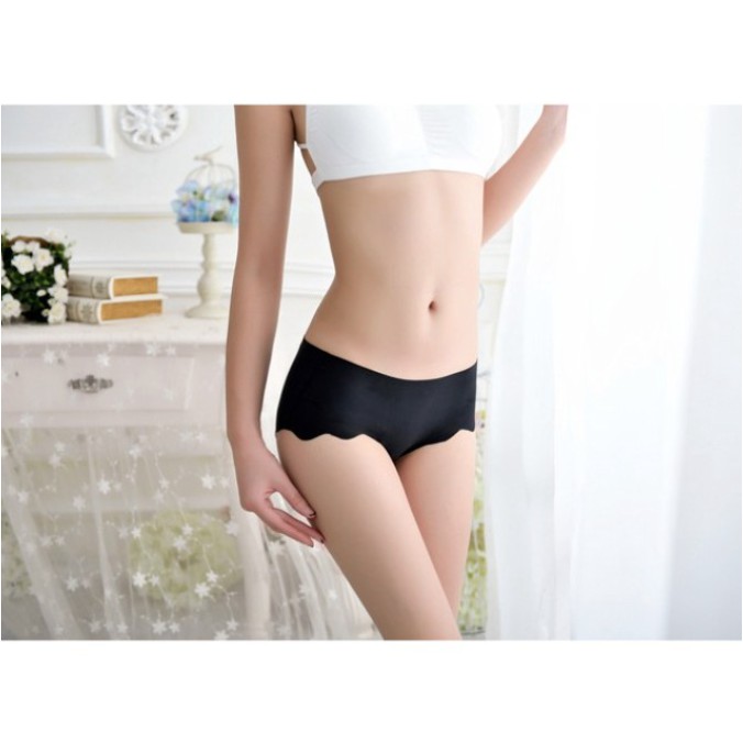 Seamless Briefs Knickers Underwear Underpants Panties Celana Dalam cd Sutra Sutera