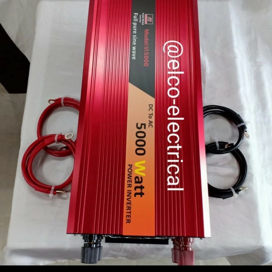 volomax inverter pure sine wave 12v 5000w Gelombang Sine Wave