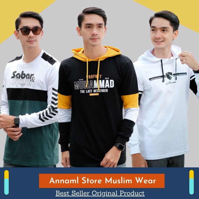 KAOS DAKWAH ANNAML / KAOS DAKWAH PRIA / BAJU KAOS DAKWAH