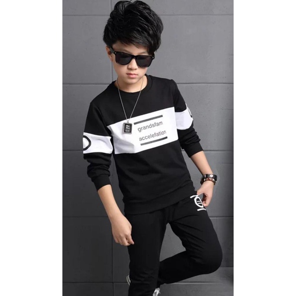 baju anak cowok keren 1-6 THN baju anak laki laki baju anak cowok setelan anak cowok setelan anak laki² baju anak laki laki baju anak laki baju anak laki laki import terbaru setelan anak laki² import kekinian-hitam