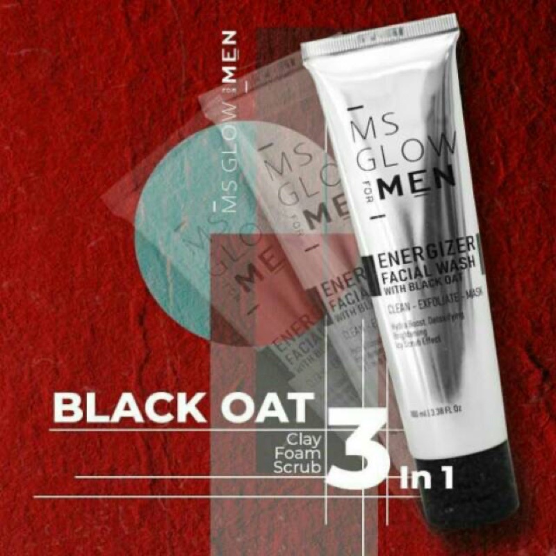 MS GLOW FOR MEN FACIAL WASH / FACIAL WASH MS GLOW MEN