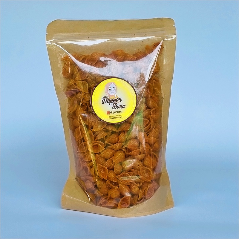 

makroni kerang isi 200 gram makaroni kerang pedas