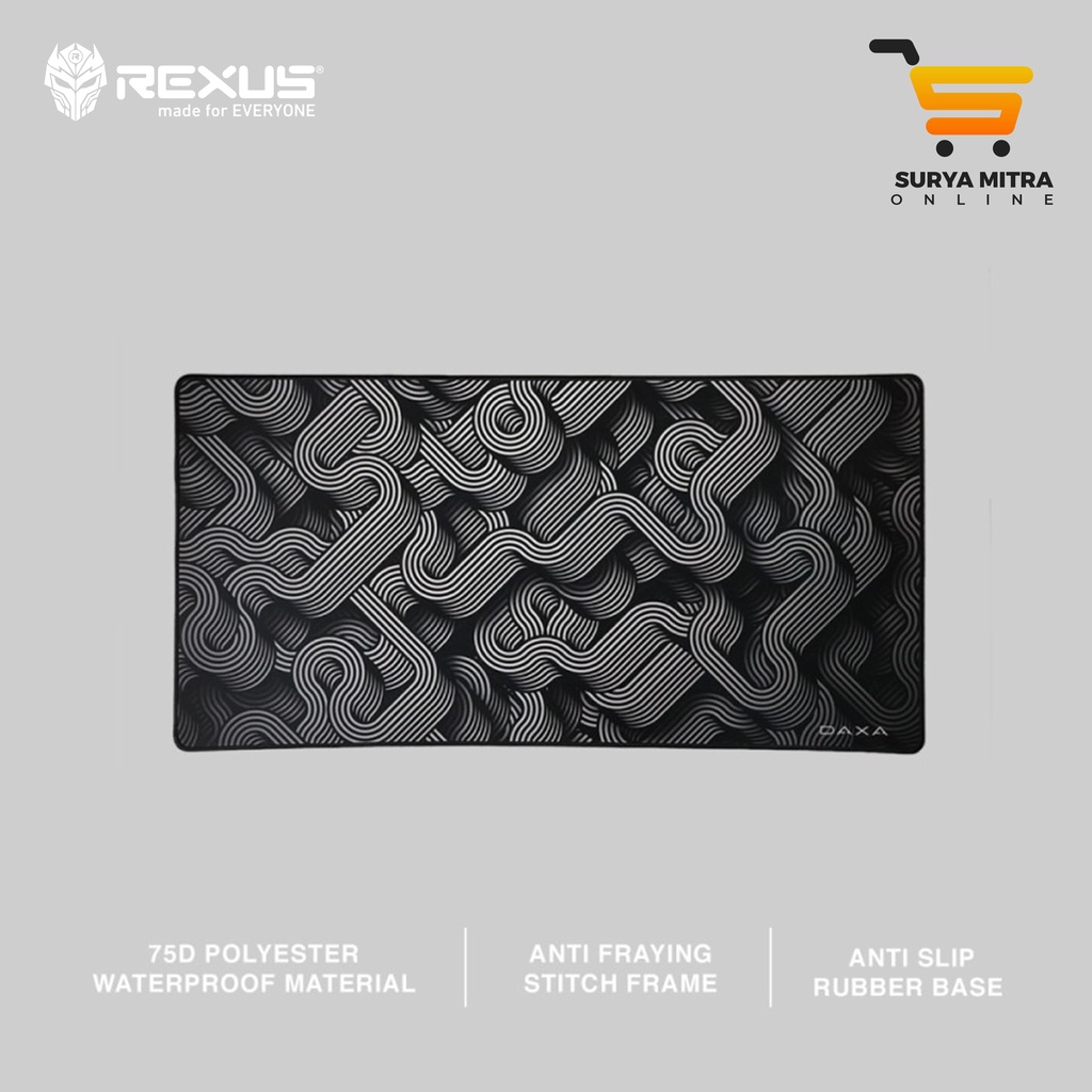 Rexus Mousepad Gaming Daxa Retro Mousemat