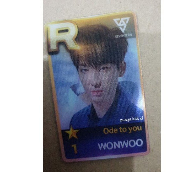 (BOOKED) Lenti SSP Wonwoo Seventeen
