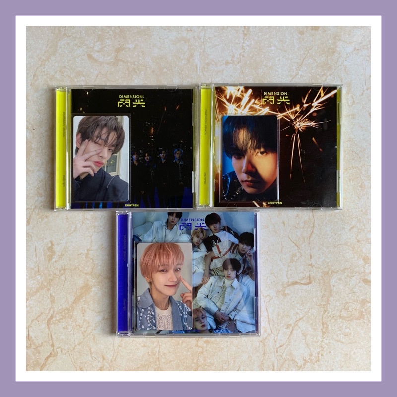 UNSEALED ALBUM ENHYPEN JAPAN SENKOU JAKE HEESEUNG SUNOO WVJ UMS JP