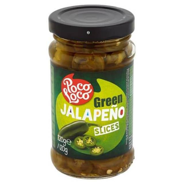 

POCO LOCO GREEN JALAPENO SLICES 220 GR