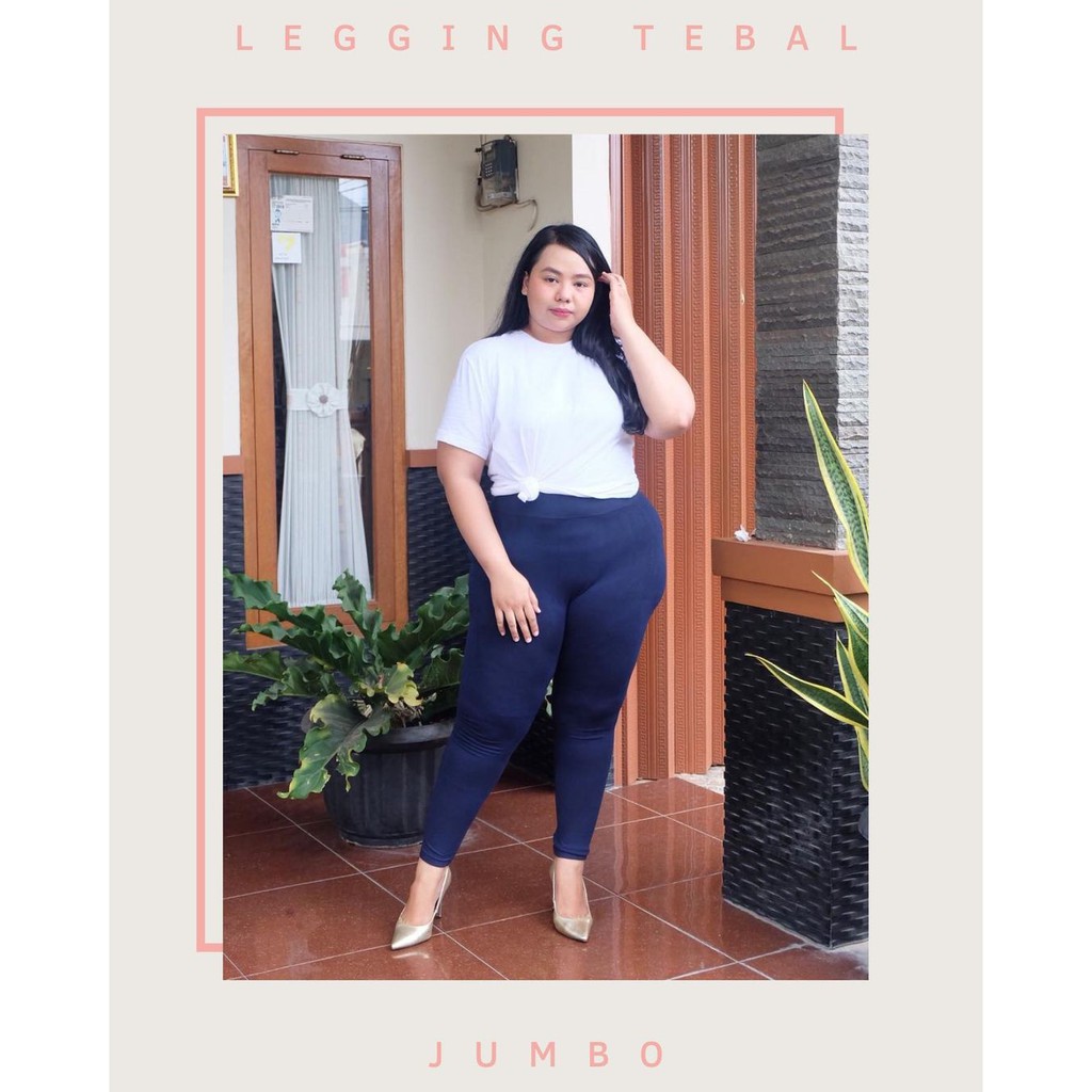 Legging Super Jumbo Import Highwaist Impor 999