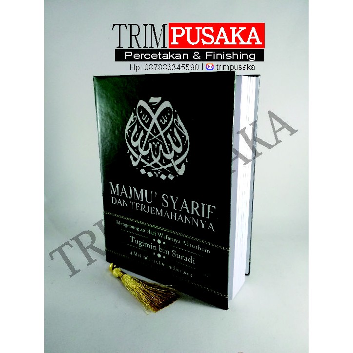 Buku Yasin Majmu Syarif Costum