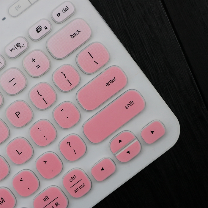 Cover Pelindung Keyboard Wireless Bahan Silikon Ultra Tipis Untuk Logitech K480